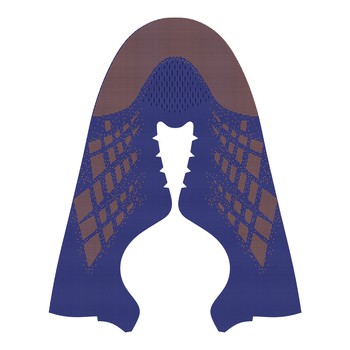 Żraben tal-malji tad-drapp innittjat ta 'fuq